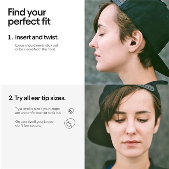 Loop Quiet Ear Plugs – Reusable Hearing Protection – 27dB Noise Cancelling - Picture 5 of 7